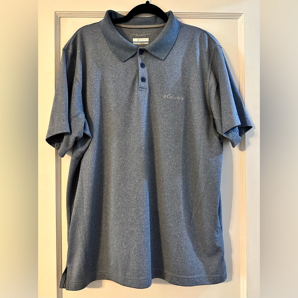 Columbia short sleeve polo shirt